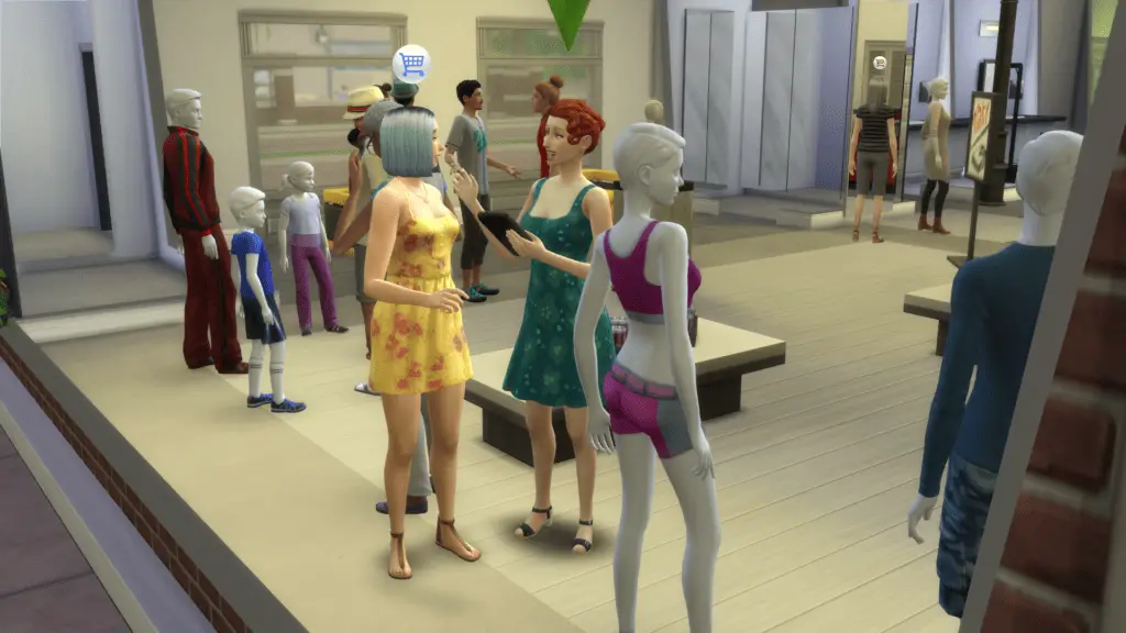 Sims 4 customer selling