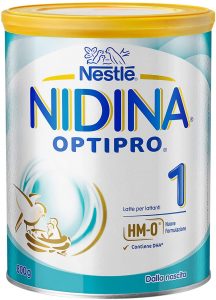 miglior latte per neonati. nidina1